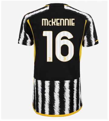 Juventus Weston McKennie #16 Primera Equipación Mujer 2023-24 Manga Corta